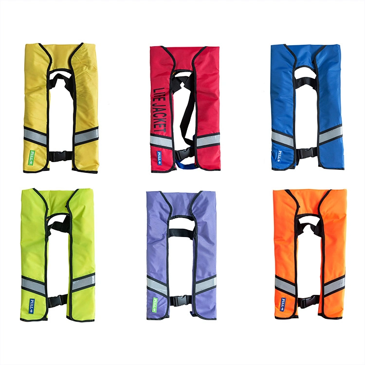 Wholesale Custom Manual Automatic Inflatable Life Jacket 150n for Adult