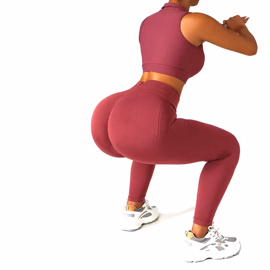 Сексуальные спортивные женские леггинсы для тренажерного зала и фитнеса на заказ, штаны для йоги